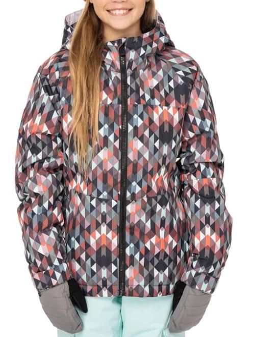 Girl&#39;s Athena Jacket, COLOR: BLUE KALEIDOSCOPE, SIZE: S