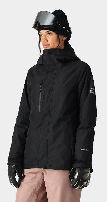 Women&#39;s GTX Willow Jacket, COLOR: BLACK, SIZE: XL
