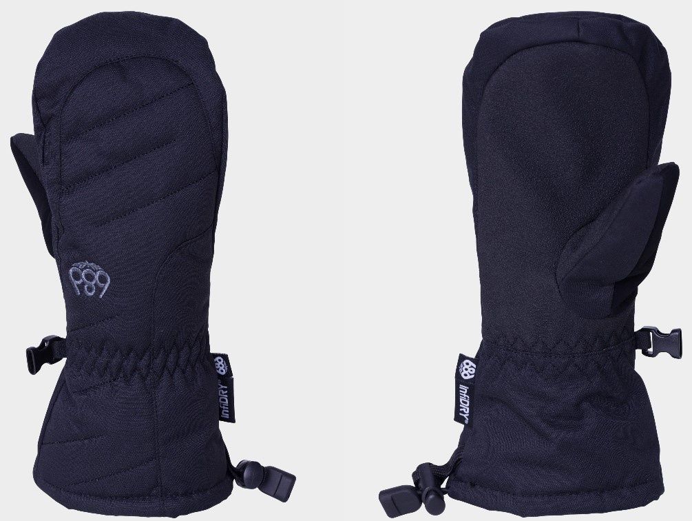 686 Youth Heat Mitt, COLOR: BLACK, SIZE: S