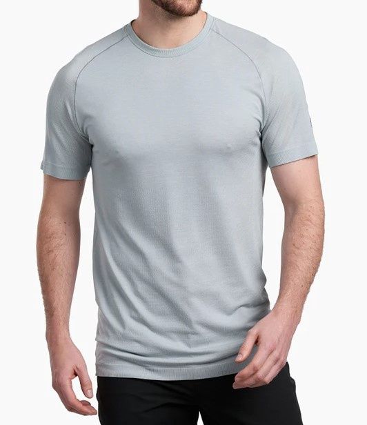 Men&#39;s Eclipser SS Shirt, COLOR: LUNAR GREY, SIZE: M