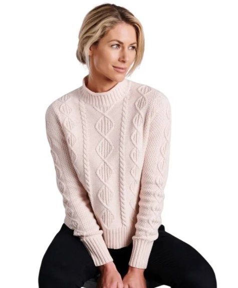 Women&#39;s Helena Sweater, COLOR: ROSE QUARTZ, SIZE: XL