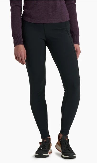 Women&#39;s Frost Softshell Tight, COLOR: RAVEN, SIZE: 4R