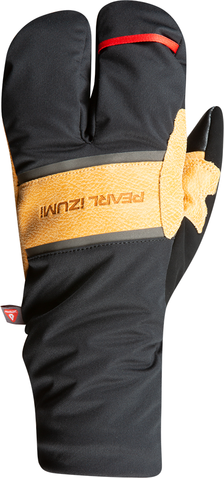 Men&#39;s Amfib Lobster Gel Glove, COLOR: BLK/TAN, SIZE: S