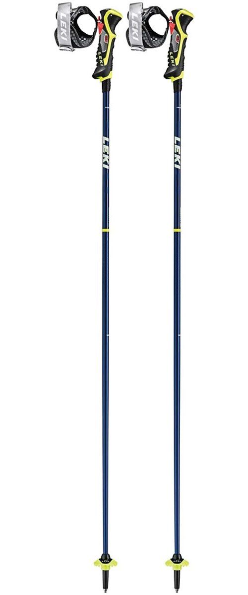 Leki Carbon 14 Pole, COLOR: BLK/YEL, SIZE: 54