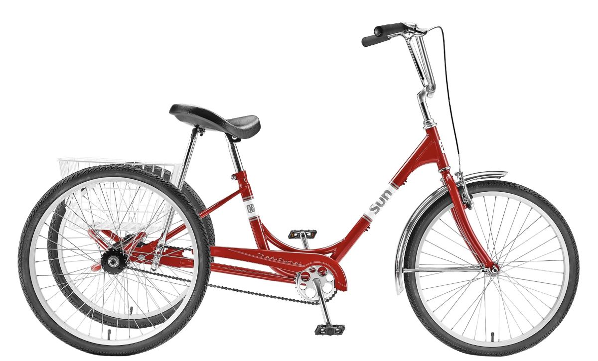 Sun Trike, COLOR: RED, SIZE: 24&quot;