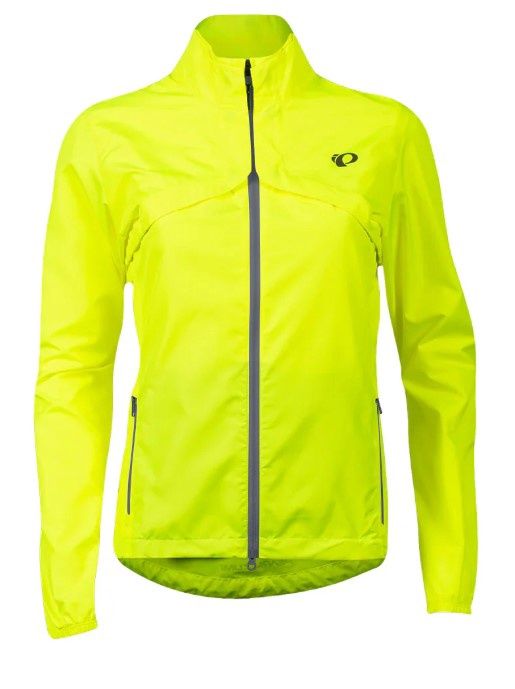 Women&#39;s Quest Barrier Convertible Jacket, COLOR: SCREAMING YELLOW/TURBULENCE, SIZE: L