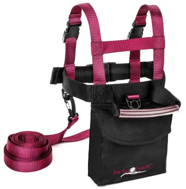 Luky Bums Ski Trainer, COLOR: PINK
