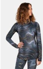 Women&#39;s Cloudchaser Hooded Top, COLOR: GEODE BLACK, SIZE: XS