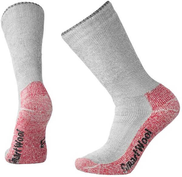 Smartwool Mountain Heavy Crew Sock, COLOR: CHARCOAL HEATHER, SIZE: L
