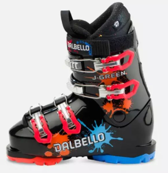 Dalbello Youth Green 4 GW Boot, COLOR: BLK/BLK, SIZE: 22.5