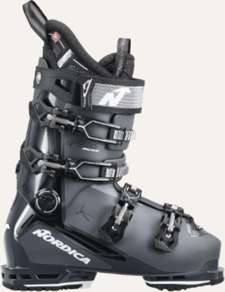 Nordica Speedmachine 3 100 Boot, COLOR: ANTH/BLK/WHT, SIZE: 26.5