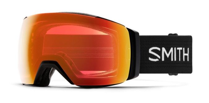 Smith IO Mag XL Goggle, COLOR: BLACK, Lens: POP ED RED MIR/POP STORM YEL F