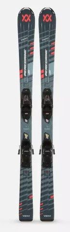 Volkl Youth Peregrine Jr. &amp; Vmotion Binding, Binding: Vmotion 4.5 Jr, COLOR: Blu/Blk, SIZE: 110