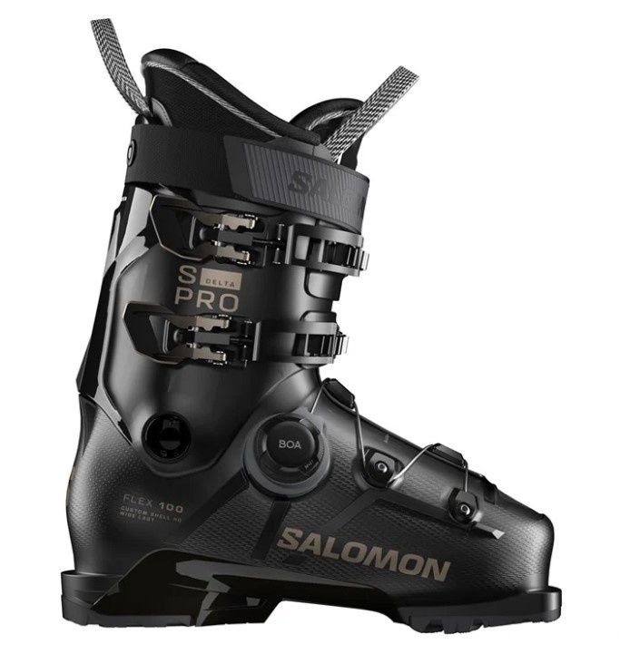 Salomon S/Pro Delta BOA 100 GW Boot, COLOR: Black / Black / Titanium Met. Pd, SIZE: 26/26.5