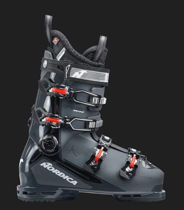 Nordica Speedmachine 3 90 Boot, COLOR: ANTH/BLK/RED, SIZE: 25.5
