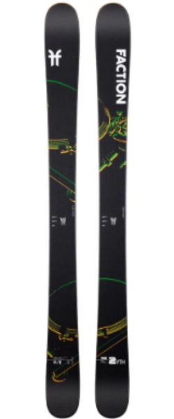 Faction Youth Prodigy 2 Ski, COLOR: BLACK, SIZE: 139