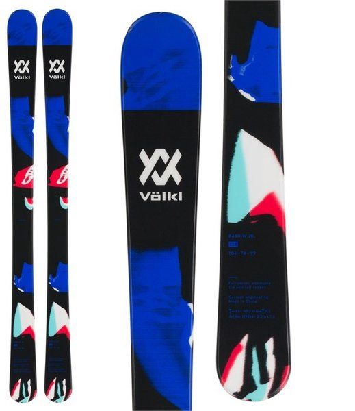 Volkl Youth Bash Jr Ski, COLOR: BLK/BLU, SIZE: 118