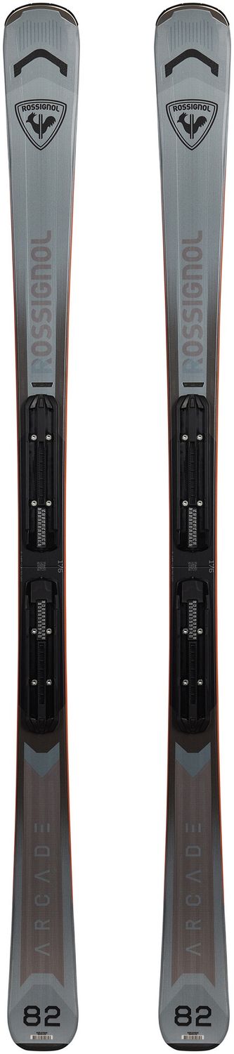 Rossignol Arcade 82 + XP 11 GW Binding, Binding: XP 11 GW Blk/Org, COLOR: Grey, SIZE: 160