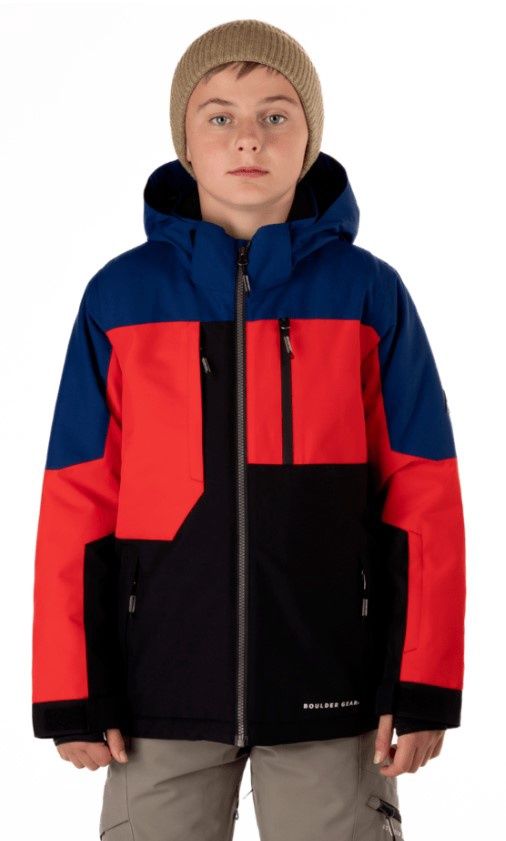 Boy&#39;s Cruz Jacket, COLOR: Black, SIZE: S