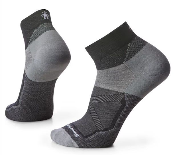 Smartwool Bike Zero Cushion Ankle Sock, COLOR: BLACK, SIZE: L