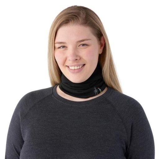 Smartwool Thermal Merino Reversible Neck Gaiter, Colour: black
