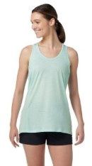 Women&#39;s Merino Sport 120 Tank, COLOR: BLEACHED AQUA HEATHER, SIZE: S