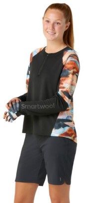 Women&#39;s Merino MTB LS Jersey, COLOR: BLACK, SIZE: S