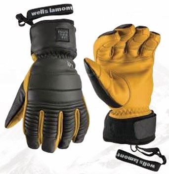 Wells Lamont Ajax Glove, COLOR: Black/Saddle Tan, SIZE: S