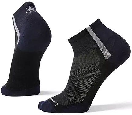 Smartwool PHD Cycle Ultralight Mini Sock, COLOR: BLACK, SIZE: L