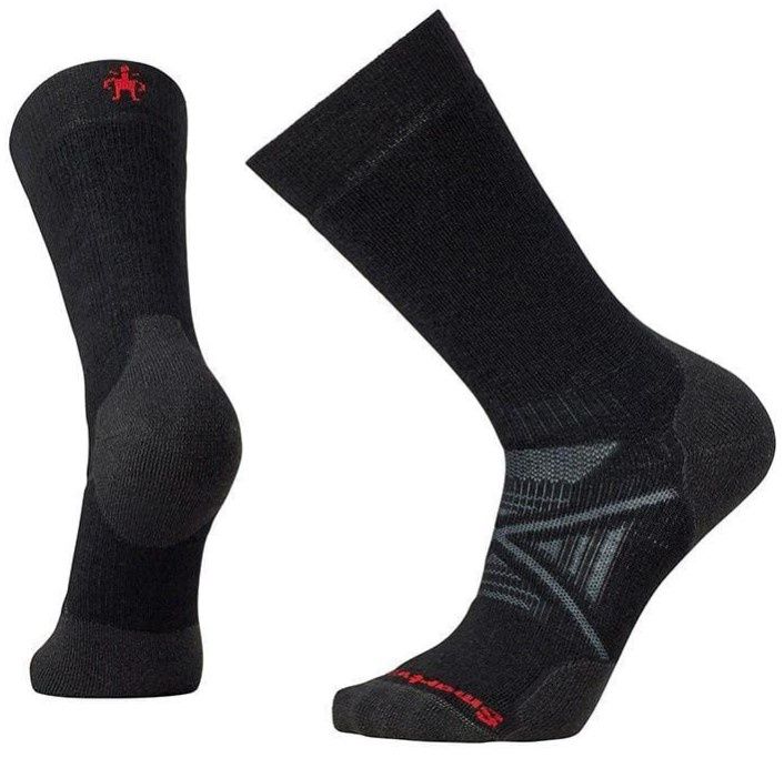 Smartwool PHD Nordic Medium Cushion Sock, COLOR: BLACK, SIZE: L