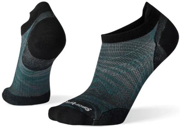 Smartwool PHD Run Ultralight Print Sock, COLOR: TAUPE, SIZE: L