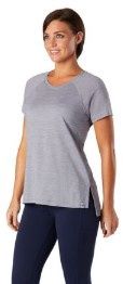 Women&#39;s Merino Sport 150 SS Shirt, COLOR: LIGHT GRAY, SIZE: S