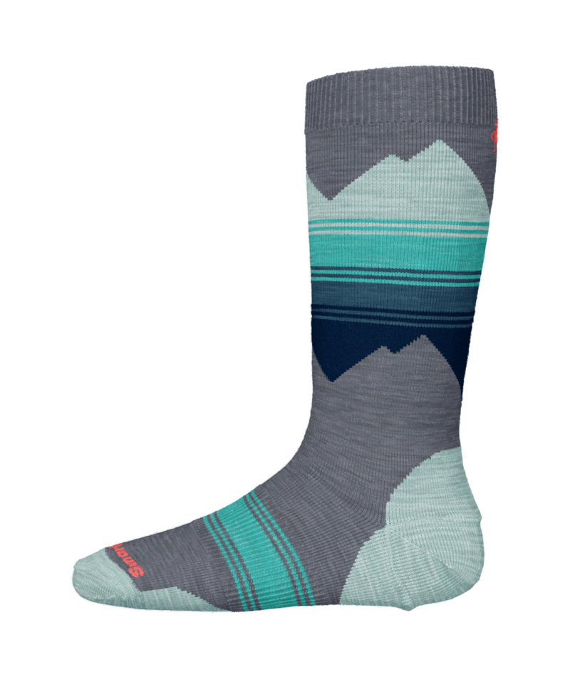 Smartwool Youth Ski Light Cushion Sock, COLOR: MEDIUM GRAY, SIZE: L