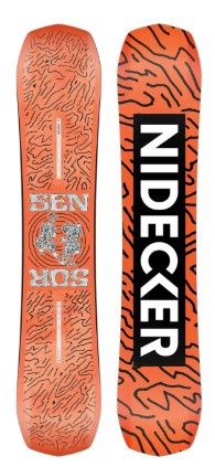 Nidecker Youth Sensor Board, COLOR: Orange, SIZE: 139