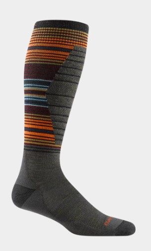 Darn Tough Men&#39;s Backwoods OTC Mid Cushion Ski Sock, COLOR: FOREST, SIZE: M