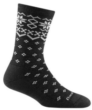 Darn Tough Women&#39;s Shetland Crew Sock, COLOR: CHARCOAL, SIZE: S