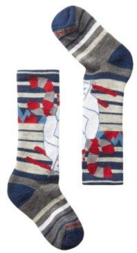 Smartwool Youth Yeti Wintersport Sock, COLOR: ALPINE BLUE, SIZE: M