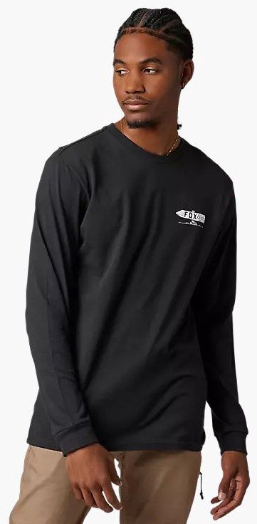 Men&#39;s Premium LS Ride Shirt, COLOR: BLACK, SIZE: XXL