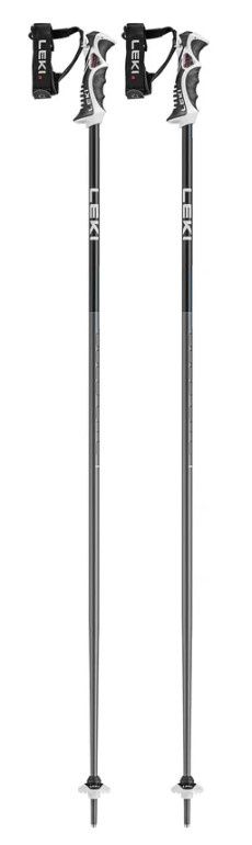 Leki Bold Lite S Pole, COLOR: ANTH/RED, SIZE: 115