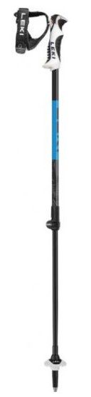 Leki Youth Drifter Vario S Pole, COLOR: BLK/BLU, SIZE: 90-120CM