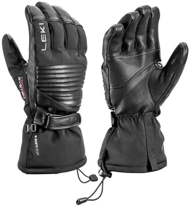 Leki Men&#39;s Xplore XT 3D Glove, COLOR: BLACK, SIZE: S/7