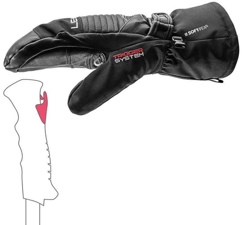 Leki Men's Xplore XT 3D Mitt