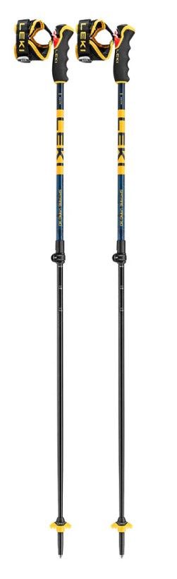 Leki Spitfire Vario 3D Pole, COLOR: BLUE, SIZE: 110CM-140CM