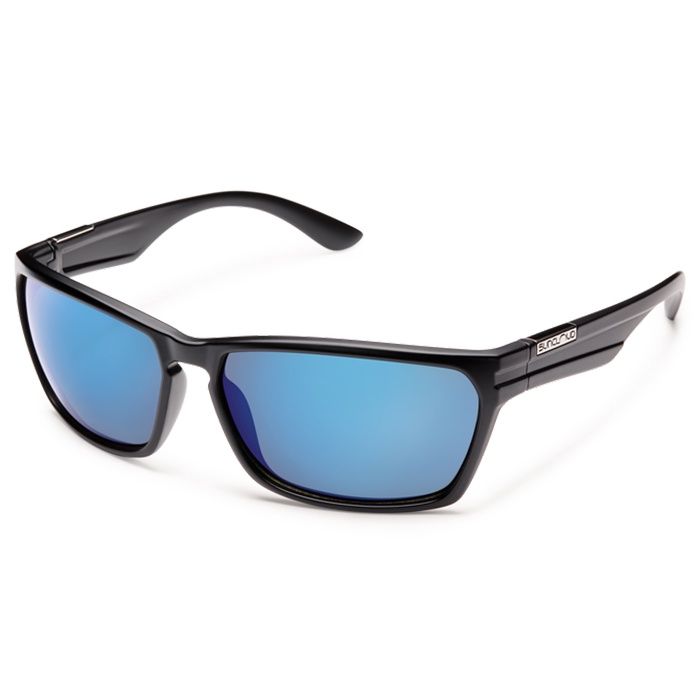 Sun Cloud Cutout, COLOR: BLK, Lens: BLU MIRROR