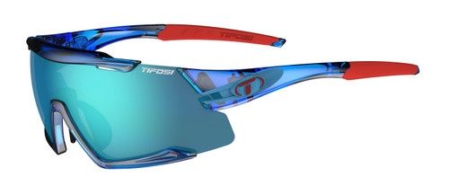 Tifosi Aethon, COLOR: CRYSTAL BLUE, Lens: CLARION BLUE/AC RED/CLEAR