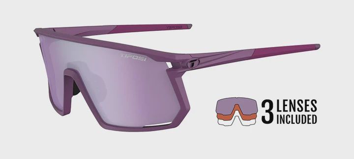 Tifosi Moab, COLOR: PLUM PASSION, Lens: PRP/AC RED/CLR