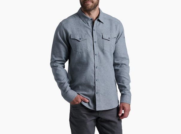 Men&#39;s Disputr LS, COLOR: Slate, SIZE: M