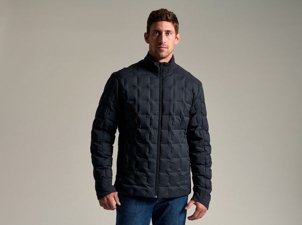 Men&#39;s Firestorm Down Jacket, COLOR: Blackout, SIZE: M