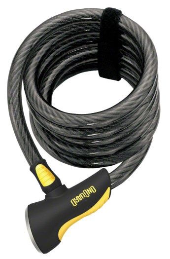 OnGuard Doberman Cable Lock with Key: 6&#39; x 12m