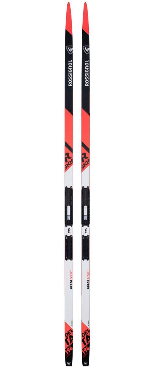 Rossignol Delta Sport RSkin  Ski, Binding: IFP PLATE, COLOR: RED/WHT/BLK, SIZE: 184